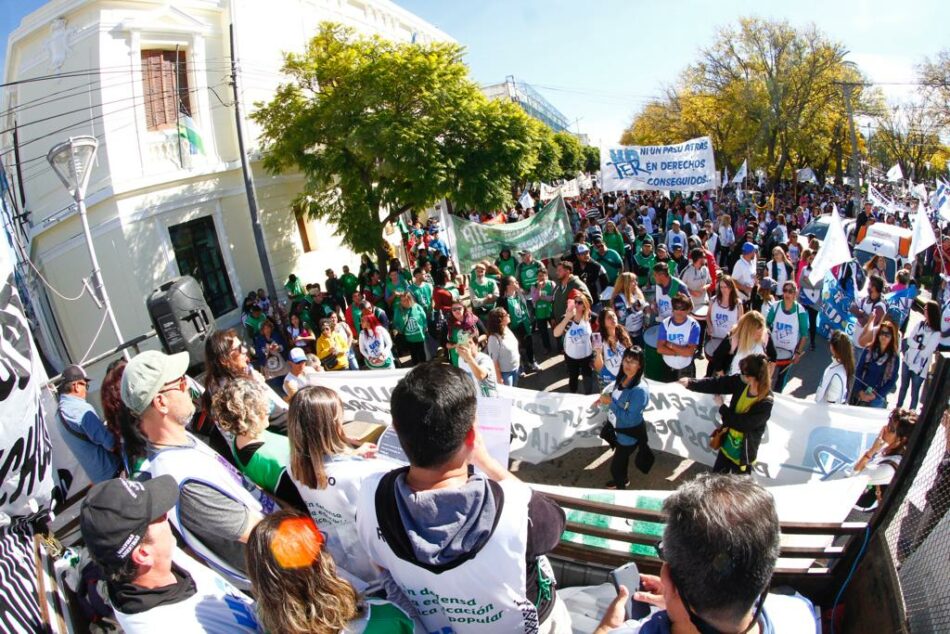 “Vamos a participar de la movilización en Viedma para repudiar lo ocurrido en Jujuy”